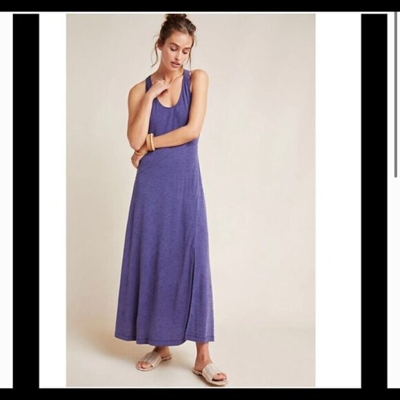 Anthropologie Maeve Melanie Knit Maxi Dress size medium - Picture 5 of 14